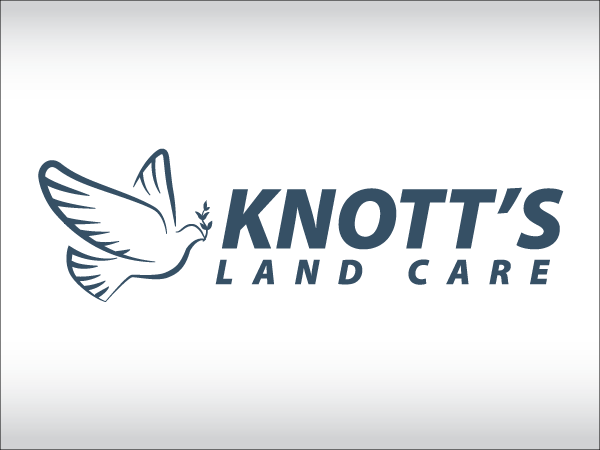 Knott's Land Care logo design